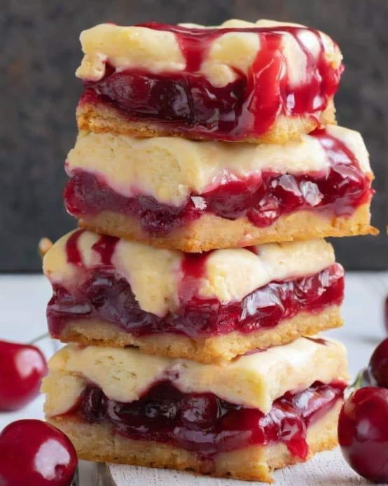 Christmas Cherry Bars