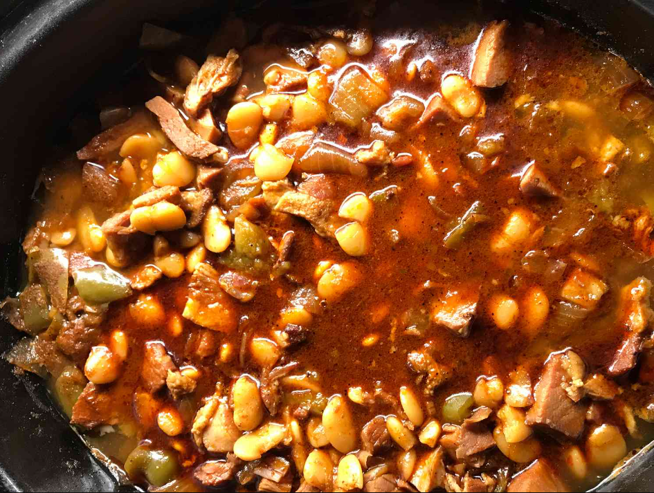 Lima Beans with Smoked Turkey Necks