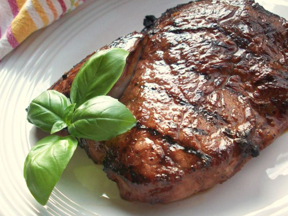 Gold Butter Grilled Ribeye Steaks