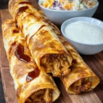 BBQ Chicken Roll Ups