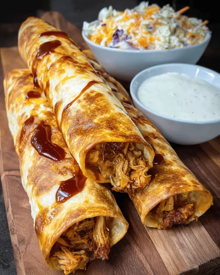 BBQ Chicken Roll Ups