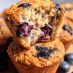 Blueberry Oatmeal Muffins