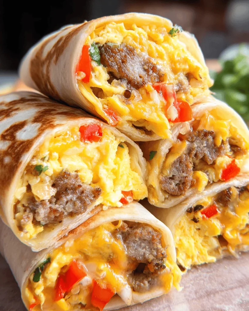 Breakfast Burritos