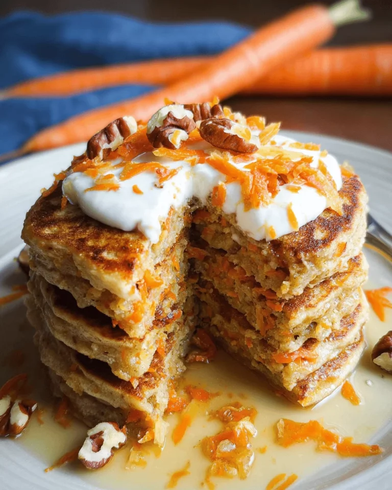 Carrot Cake Pancakes