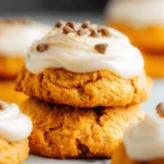 Copycat Crumbl Pumpkin Cake Cookies