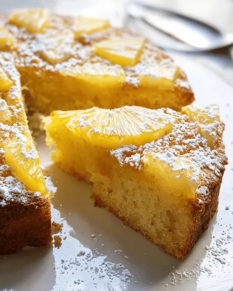Pineapple Cake