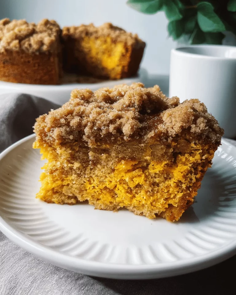 Pumpkin Coffee Cake