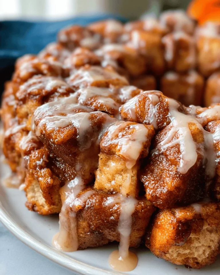 Pumpkin Spice Monkey Bread Recipe