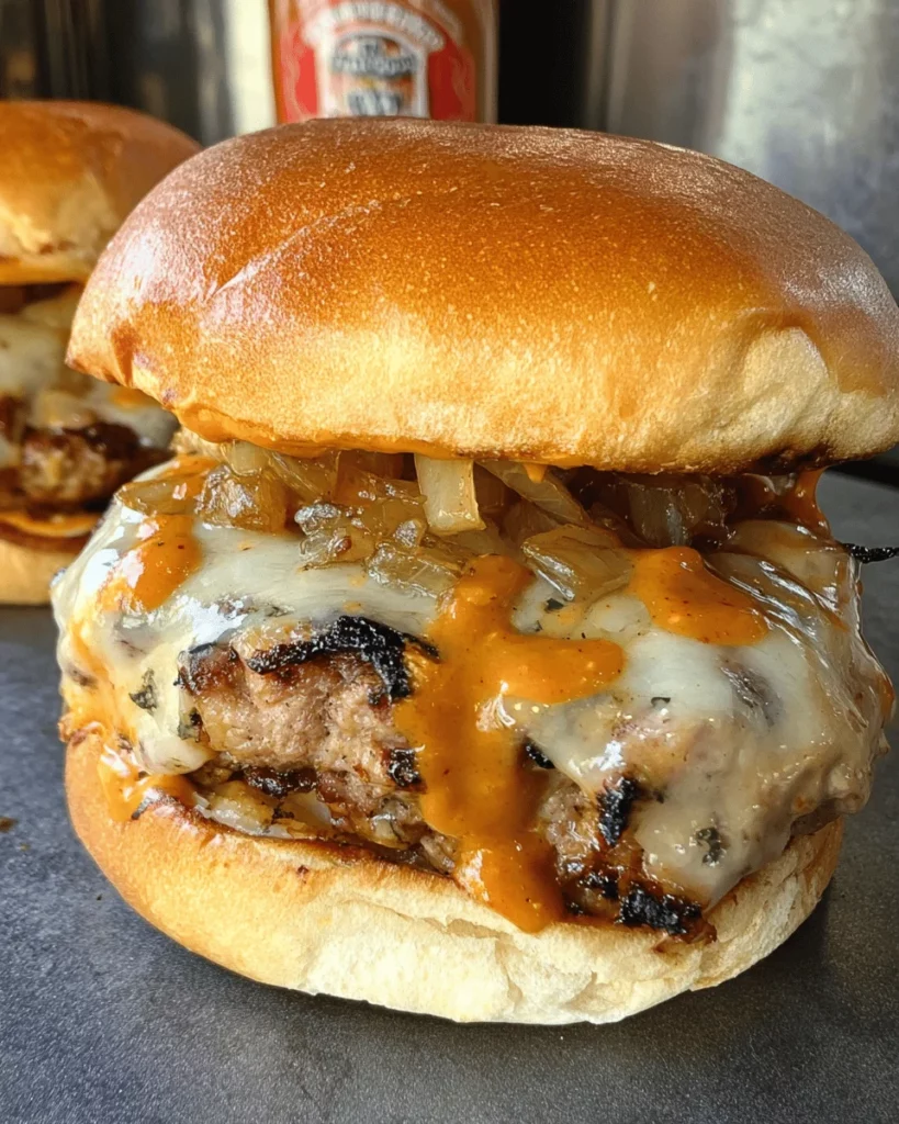 Smoked Cajun Burgers