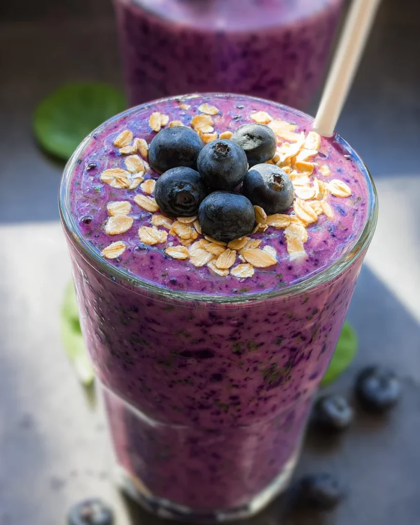 Blueberry Spinach Smoothie