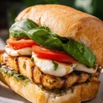 Chicken Caprese Sandwich