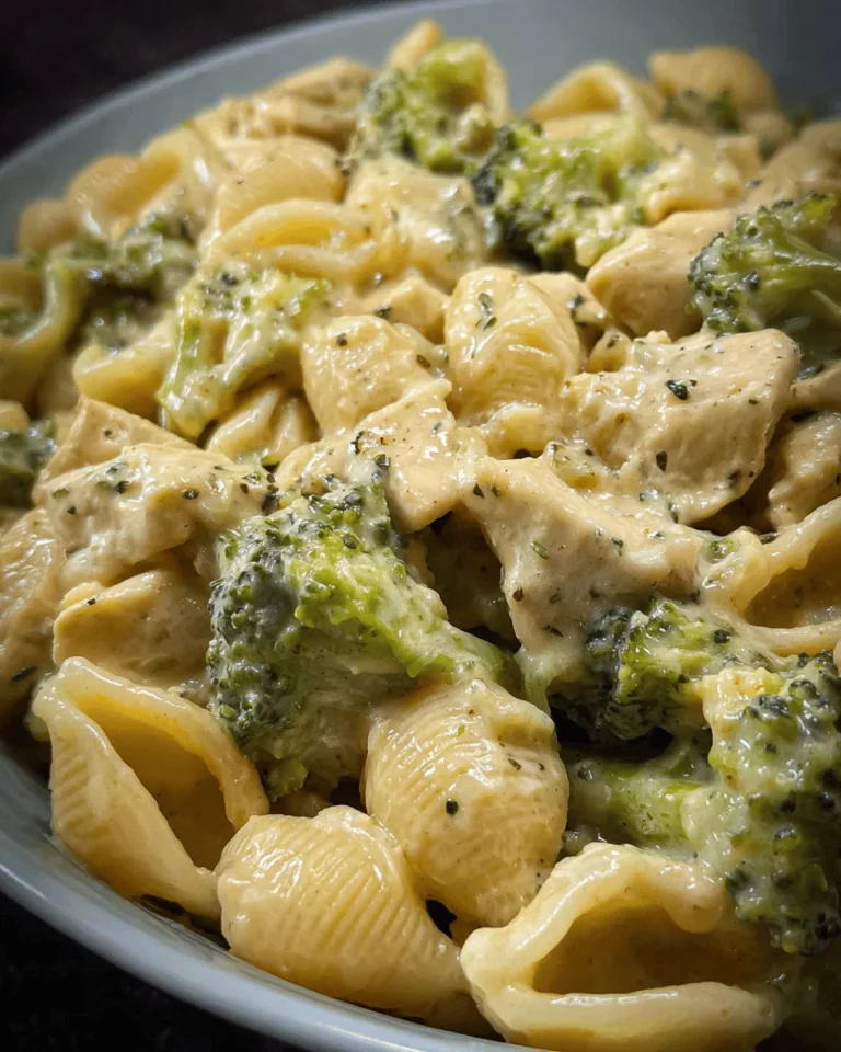 Crockpot Chicken Broccoli Mac and Cheese