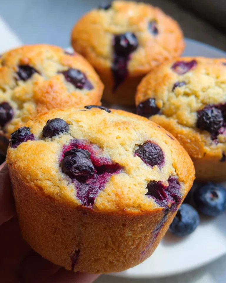 Healthy Blueberry Muffins