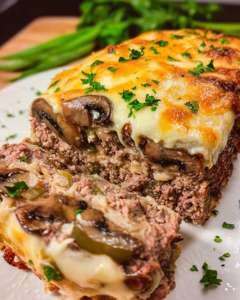 Philly Cheesesteak Meatloaf