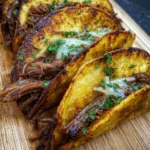 Slow Cooker Shredded Beef Tacos