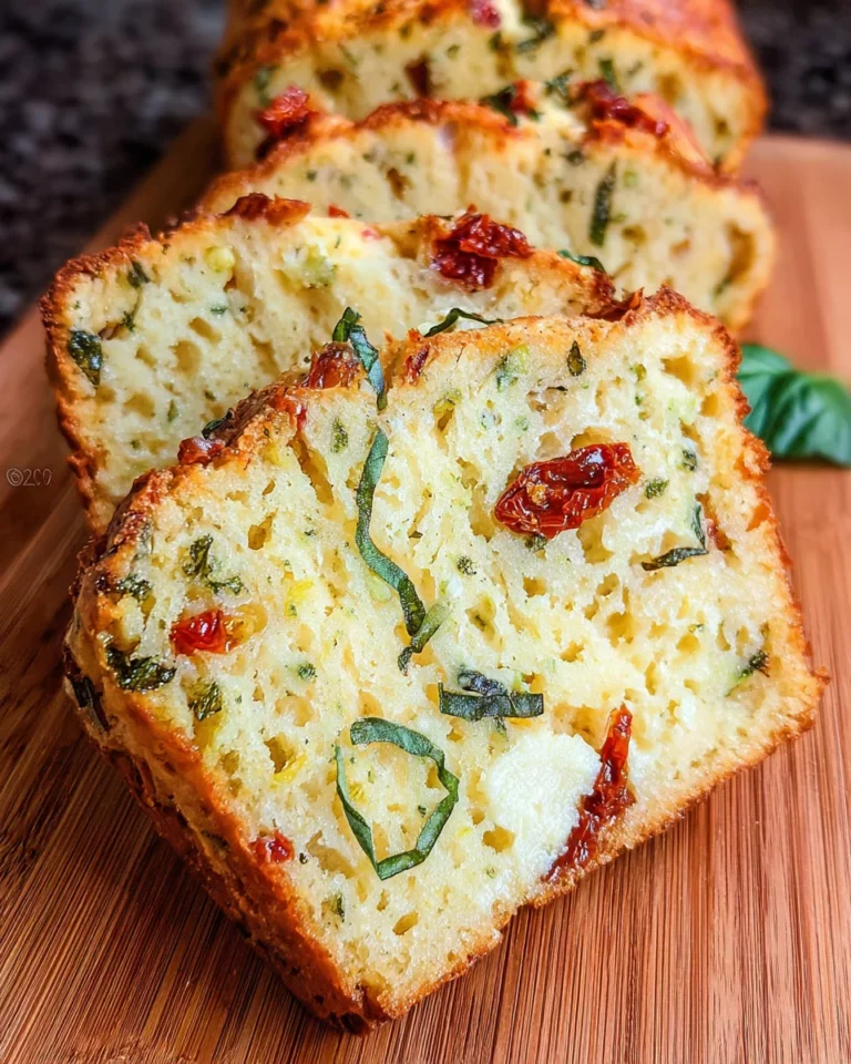 Caprese Quick Bread Recipe