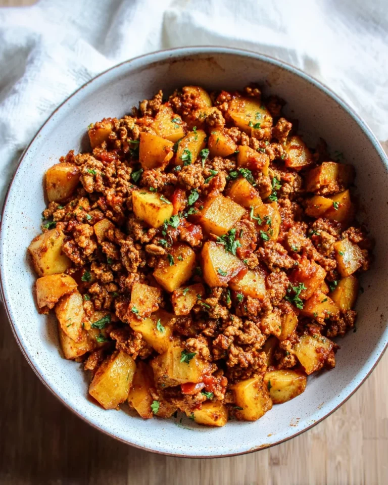 Ground Turkey & Potato Skillet