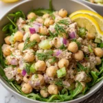 Healthy Tuna Garbanzo Bean Salad