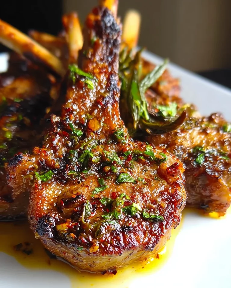 Oven Baked Lamb Chops