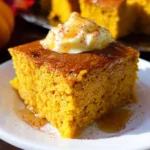Pumpkin Cornbread {with Cinnamon Honey Butter}