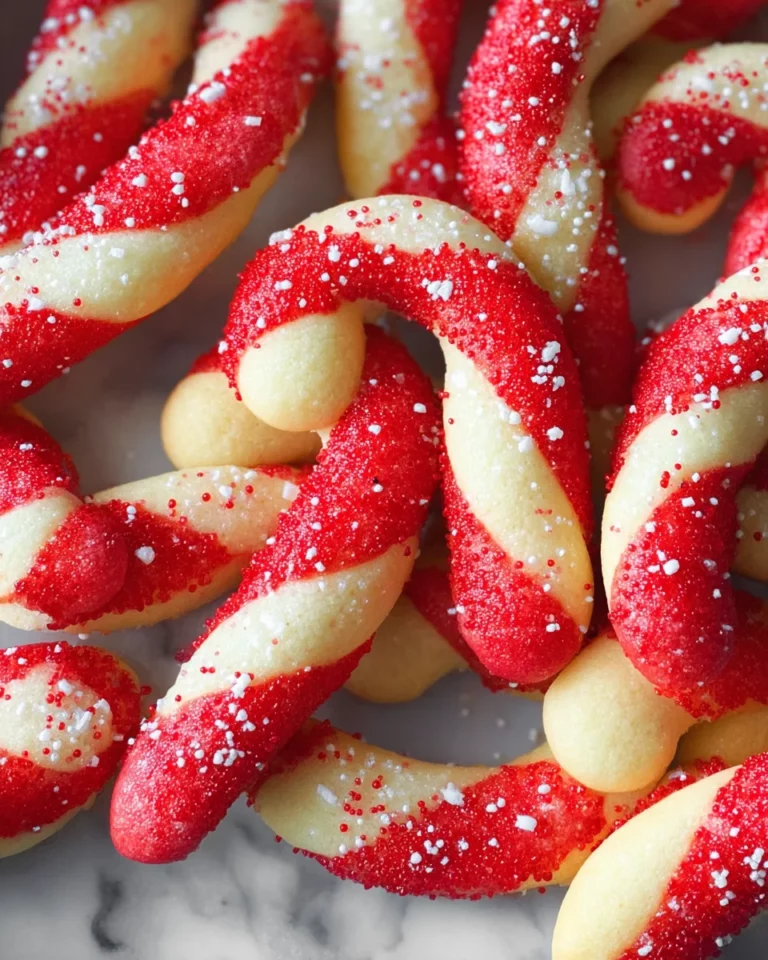 Candy Cane Cookies
