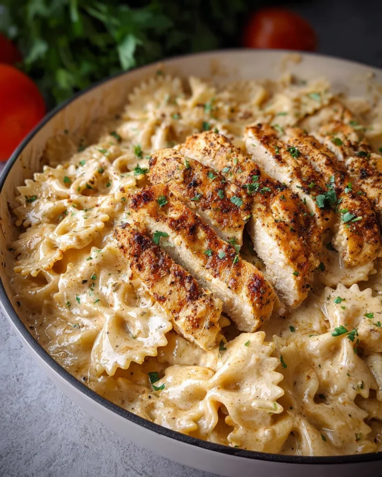 Chicken Garlic Parmesan Pasta