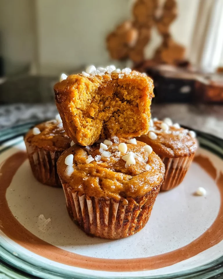Cottage Cheese Protein Pumpkin Muffins