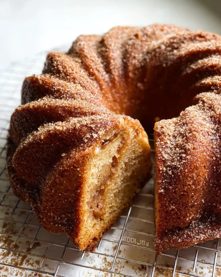 Cozy Moist Apple Cider Bundt Cake