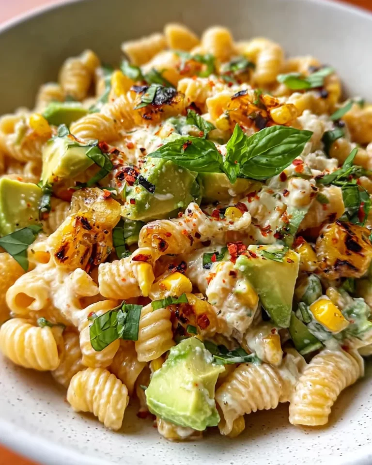 Creamy Street Corn Pasta Salad