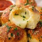 Easy Garlic Cheese Bombs