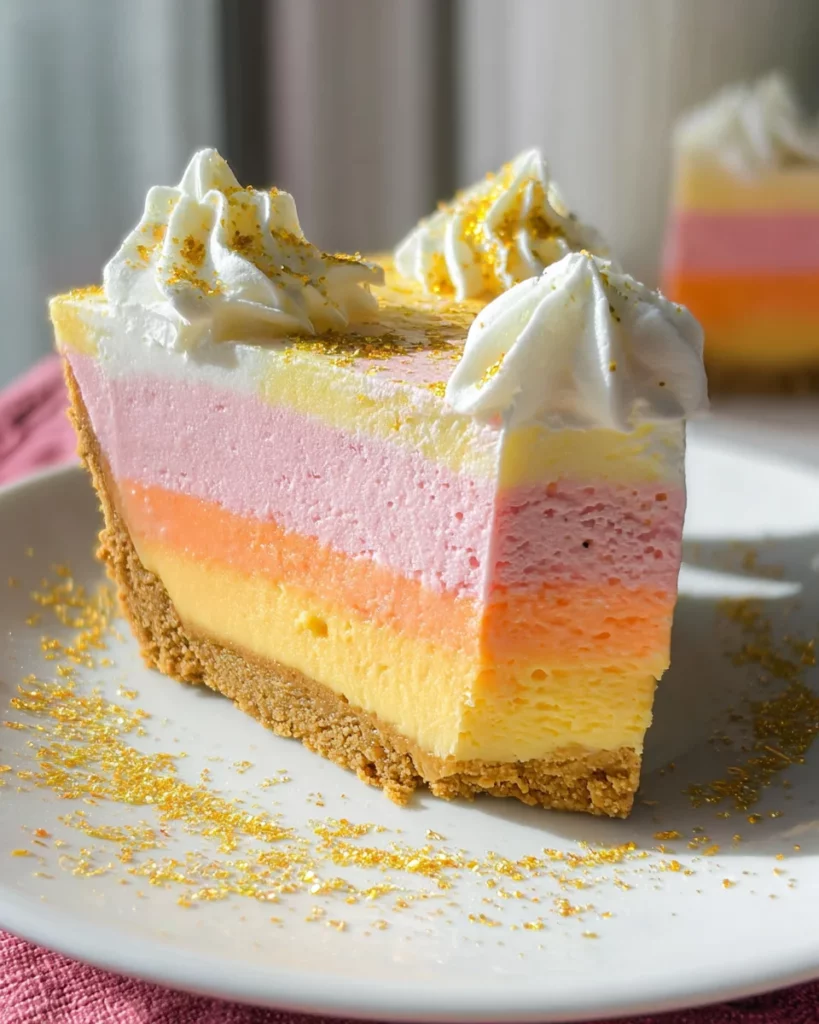 Layered Jello Pie