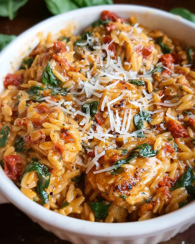 Marry Me Chicken Orzo