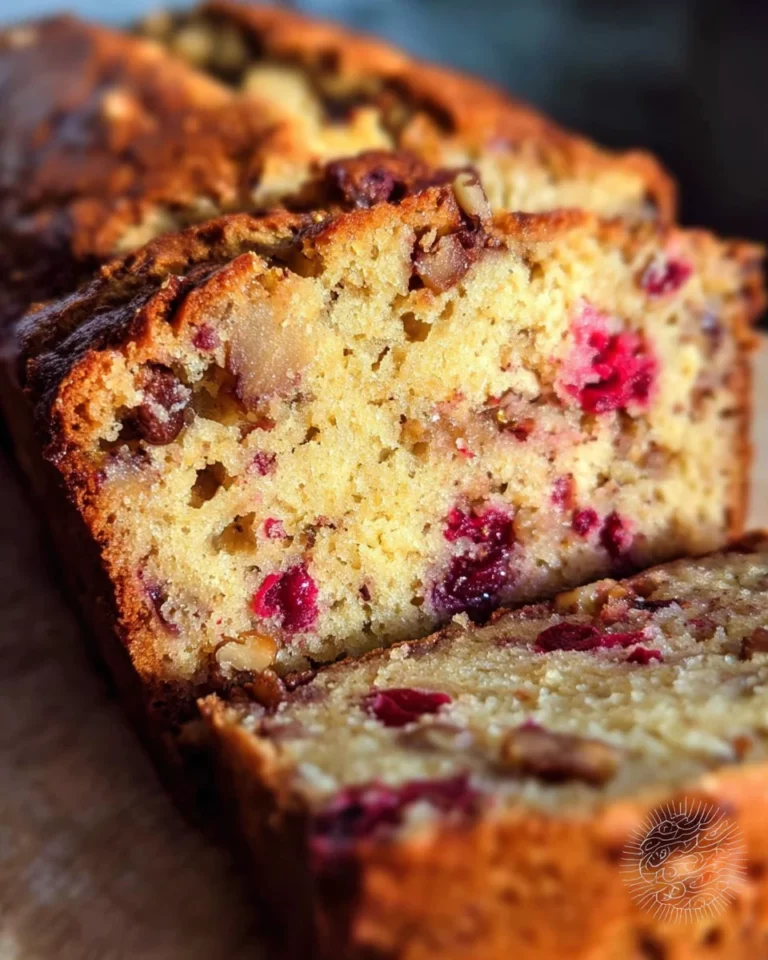 Mom's Cranberry Walnut Bread