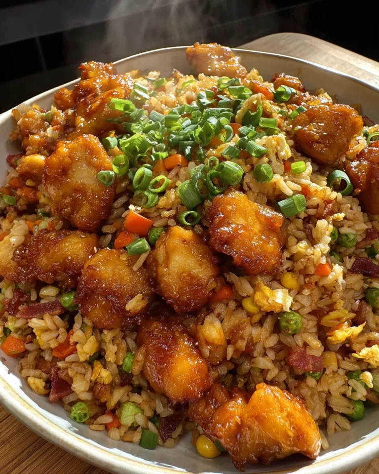Orange Chicken Fried Rice