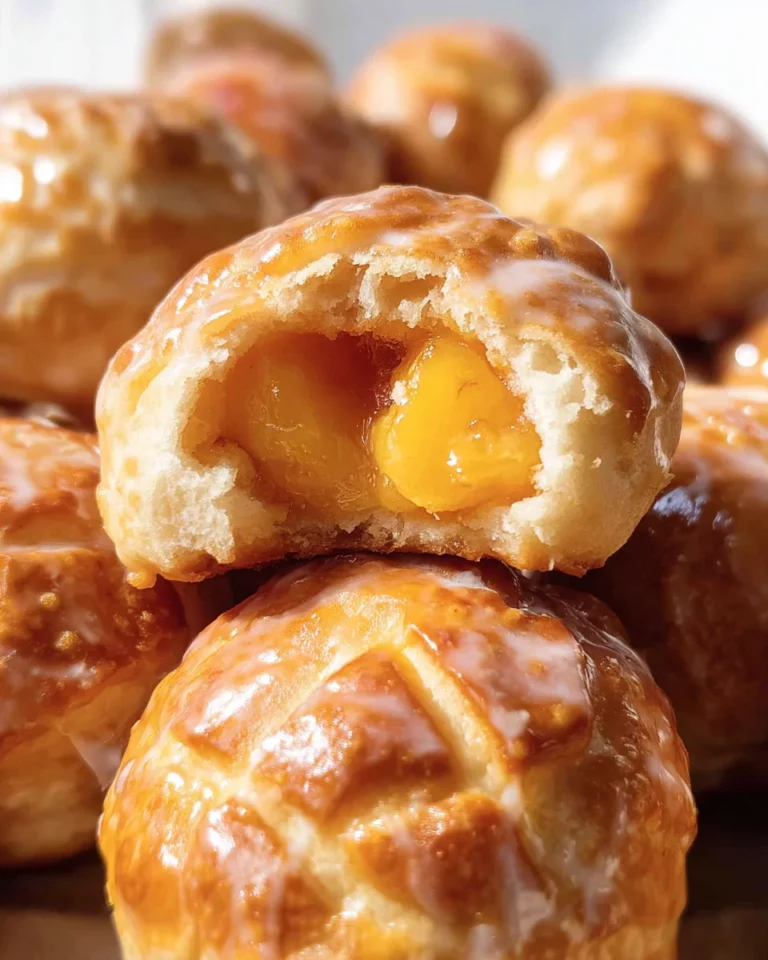 Peach Pie Bombs