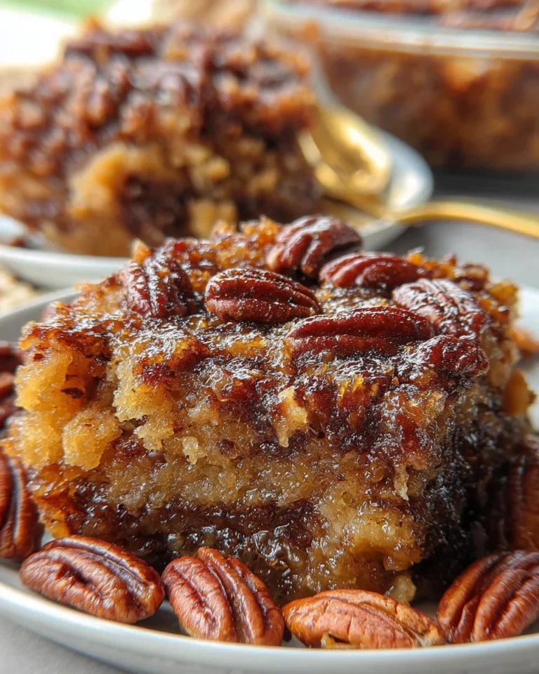 Pecan Pie Dump Cake