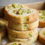 Pistachio Shortbread Cookies