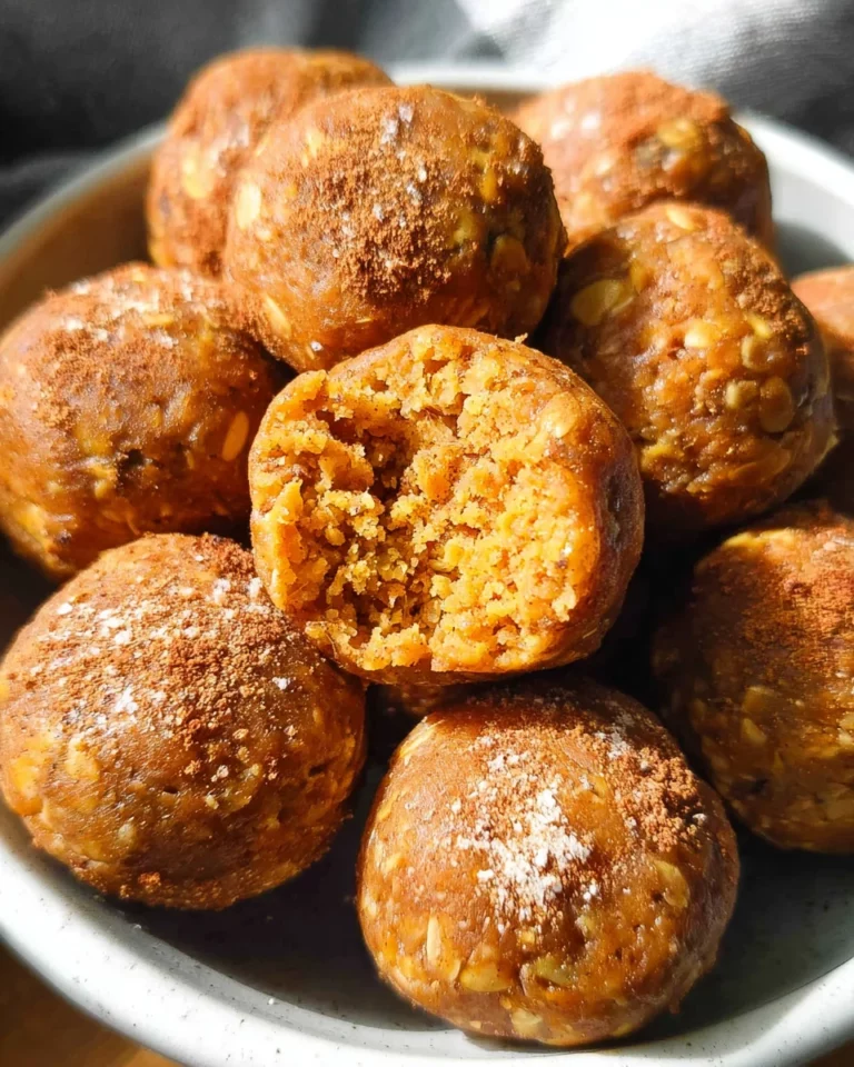 Pumpkin Protein Balls