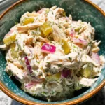 Savory Dill Pickle Chicken Salad
