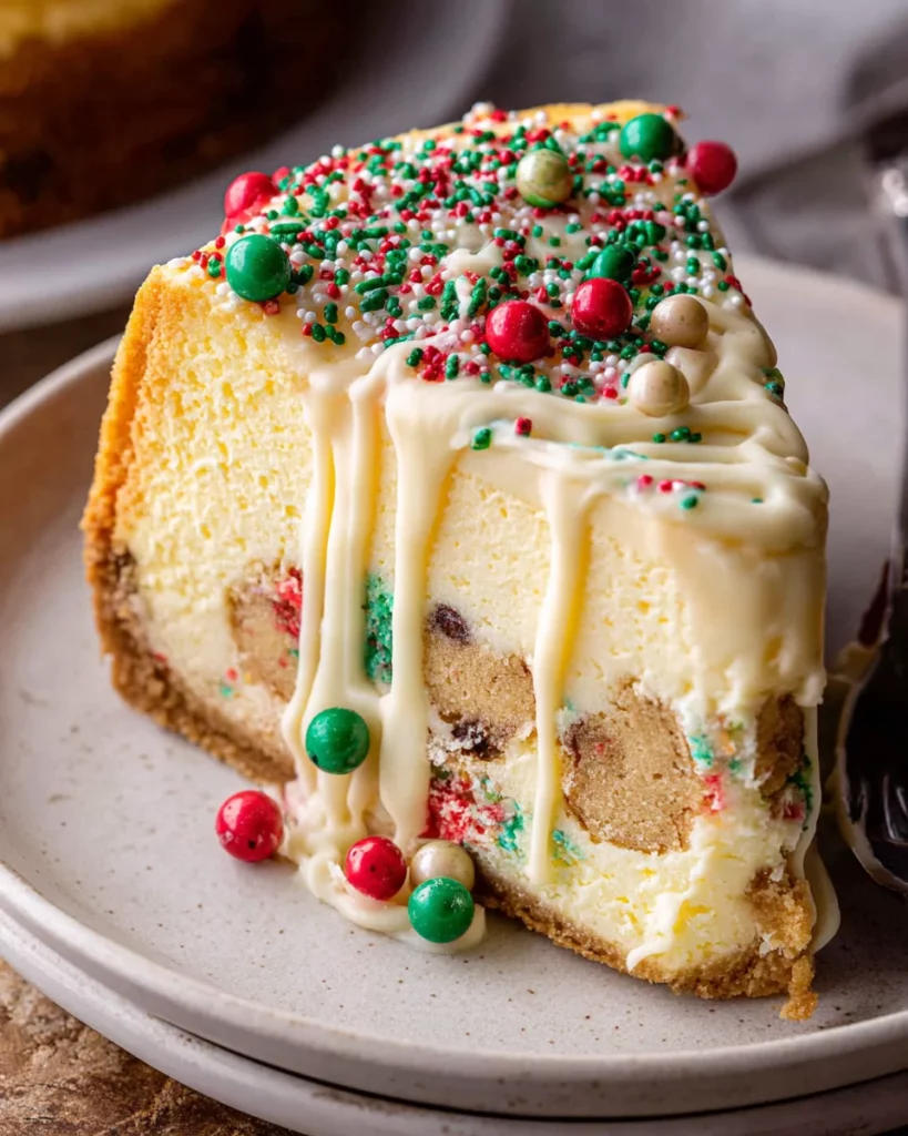 Sugar Cookie Cheesecake