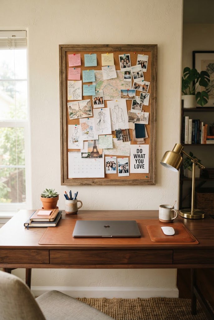 Cork Boards or Pegboards