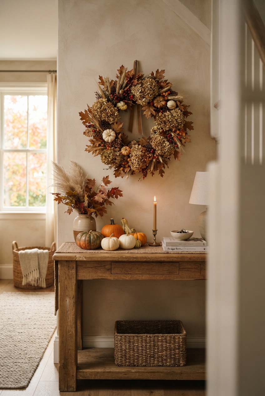 Wreath Wall Connection