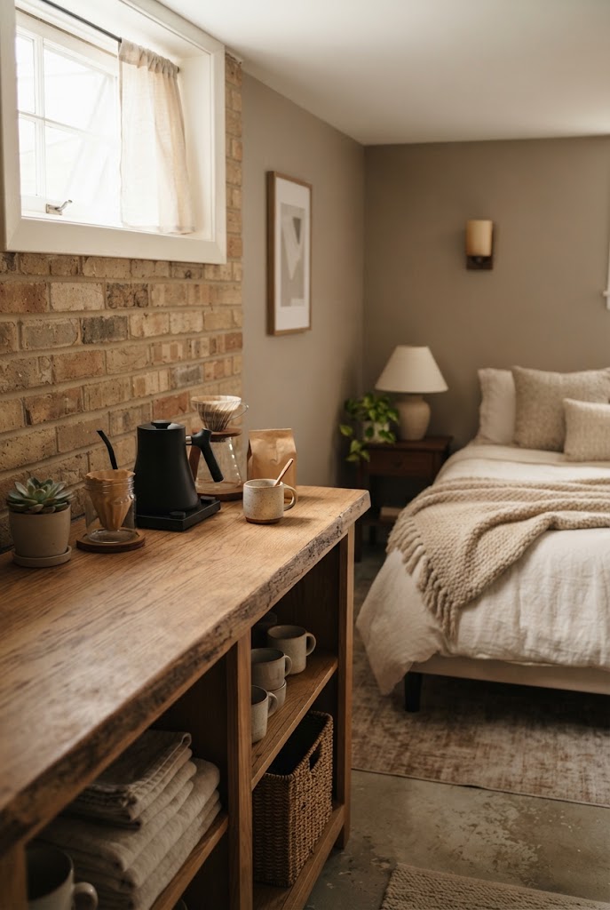 Install a Mini Bar or Coffee Station